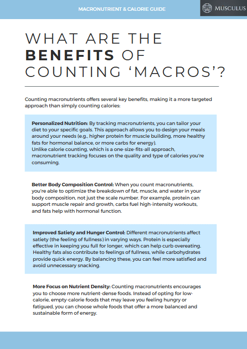 macro counting benefits, health, mental health, calorie, vegan options