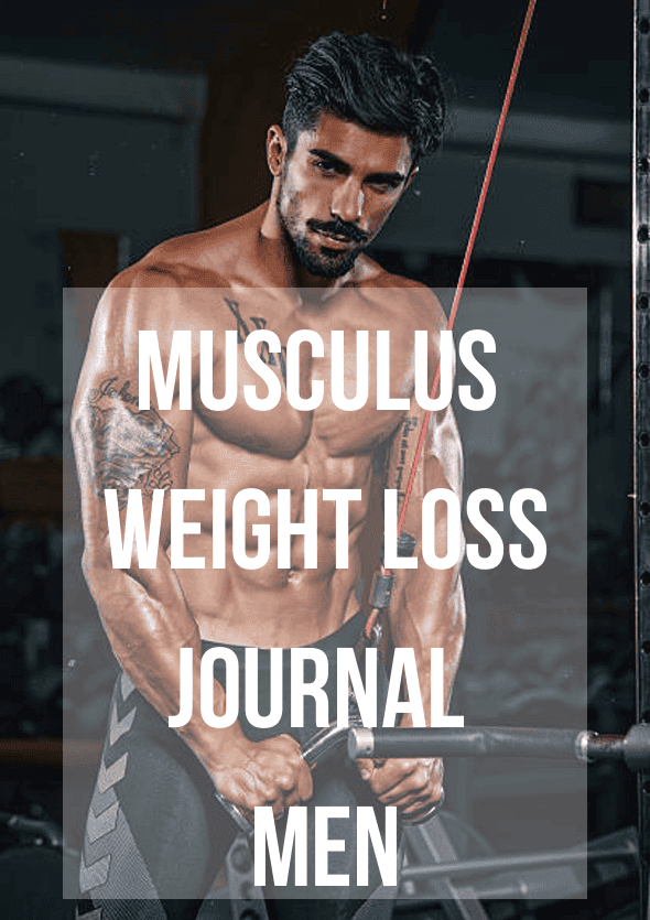 mens weight loss journal, health, planner, fitness program, improvement