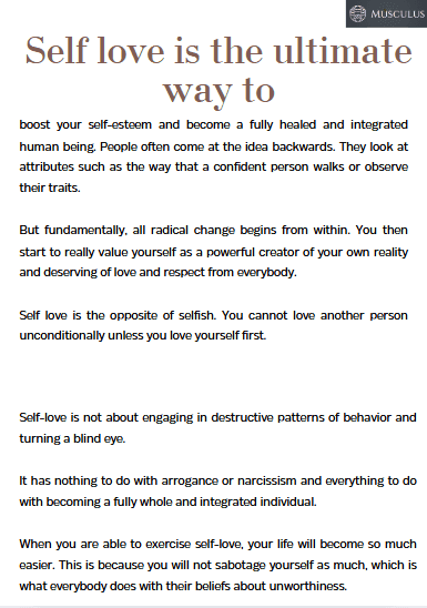 self love workbook, wellness, mental health, fitness, improvement, planner, journal, fitness, content